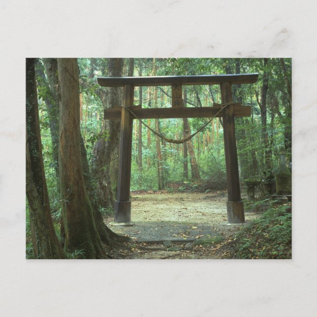 Postal Asia, Japón, Kagoshima, Yakushima, Montaña (Anverso)