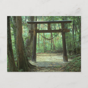 Postal Asia, Japón, Kagoshima, Yakushima, Montaña