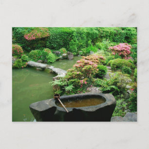 Postal Asia, Japón, Kyoto. Jardín Zen