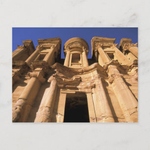 Postal Asia, Jordania, Petra. El Deir, El Monasterio.