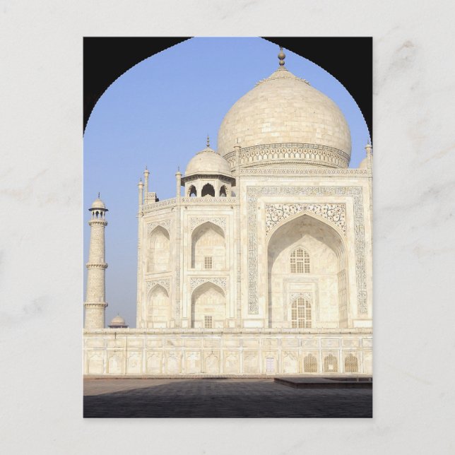 Postal Asia, la India, Uttar Pradesh, Agra. El Taj 2 (Anverso)