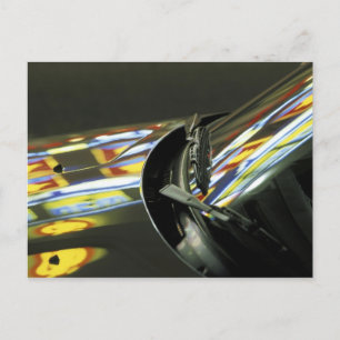 Postal Asia, Malasia, Melaka. Reflexiones de neón en el c