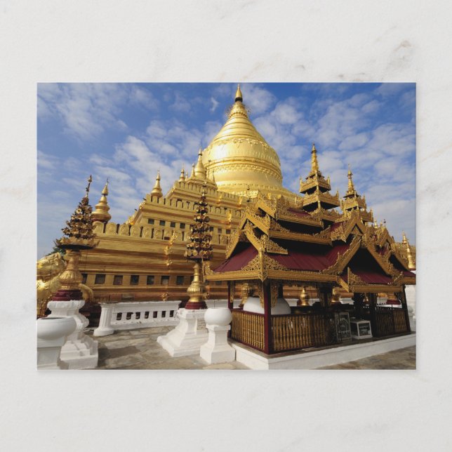 Postal Asia, Myanmar (Birmania), Bagan (Pagan). El Shwe 2 (Anverso)