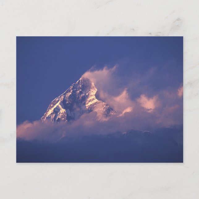 Postal Asia, Nepal. Machhapuchhare (Anverso)