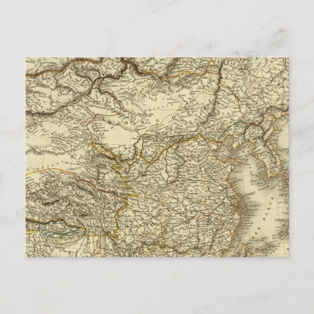 Postal Asia Oriental, China, Japón (Anverso)