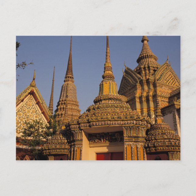 Postal Asia, Tailandia, Bangkok, Wat Po, la ciudad más an (Anverso)