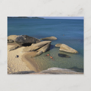 Postal Asia, Tailandia, Samui. Playa