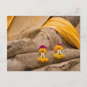 Postal Asia, Tailandia, Siam, Buda en Ayutthaya 2