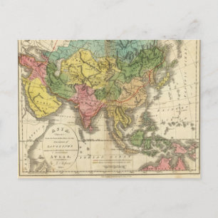 Postal Asia y el Imperio de Genghis Kahn