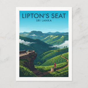 Postal Asiento de Lipton y Dambatenne Tea Estate Haputale
