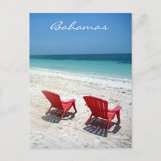 Postal asientos bahama (Anverso)