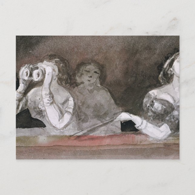 Postal Asientos de caja (Anverso)