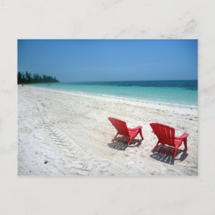 Postal asientos de playa