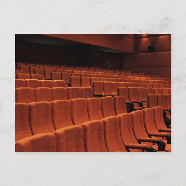 Postal Asientos de teatro (Anverso)