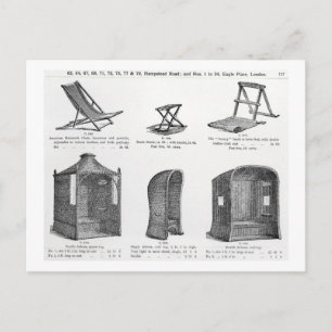 Postal Asientos y arbores de Oetzmann & Co. catalogu