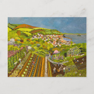 Postal Asignación por encima de Mousehole