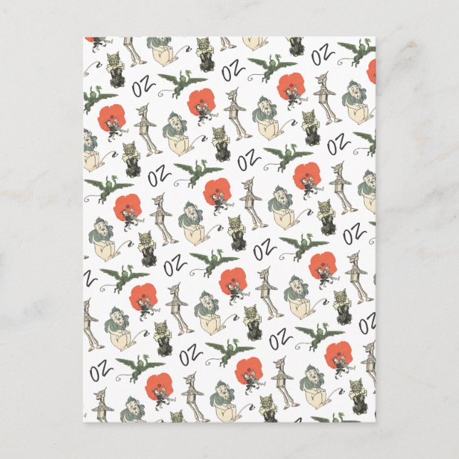 Postal Asistente de caracteres Oz (Anverso)