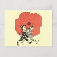 Asistente de cosecha de Oz, Dorothy con flores de 