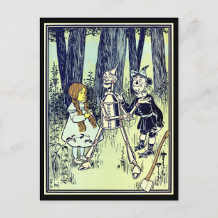 Postal Asistente de cosecha de Oz, Dorothy se encuentra c