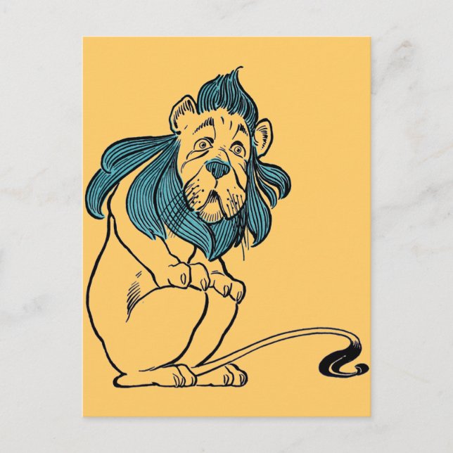 Postal Asistente de cosecha de OZ W. W. Denslow (Anverso)