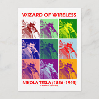 Postal Asistente De Inalámbrico (Nikola Tesla Nueve Imáge