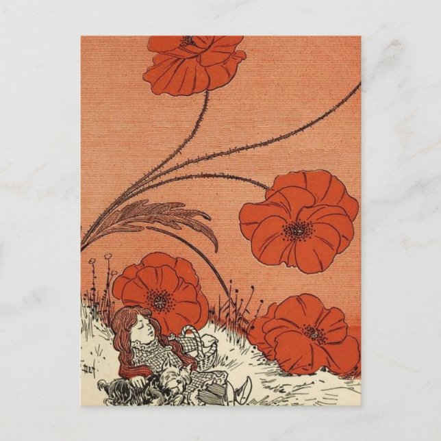 Postal Asistente de Oz (Anverso)