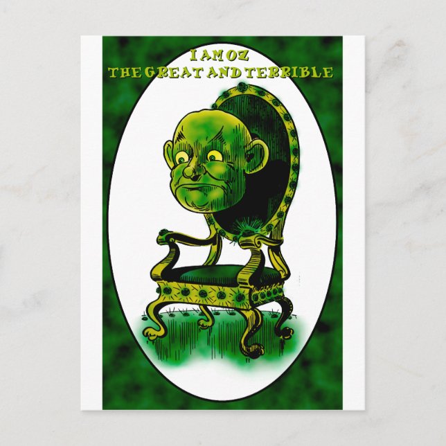 Postal Asistente de Oz (Anverso)