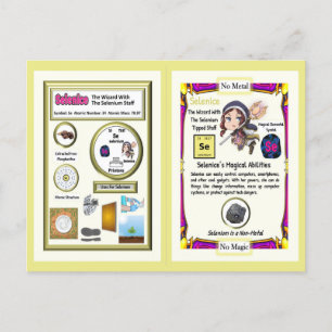 Postal Asistente de Selenice - Elemento Selenium