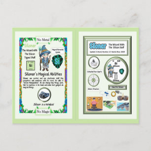 Postal Asistente de Silonar - Elemento de silicio