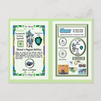 Postal Asistente de Silonar - Elemento de silicio