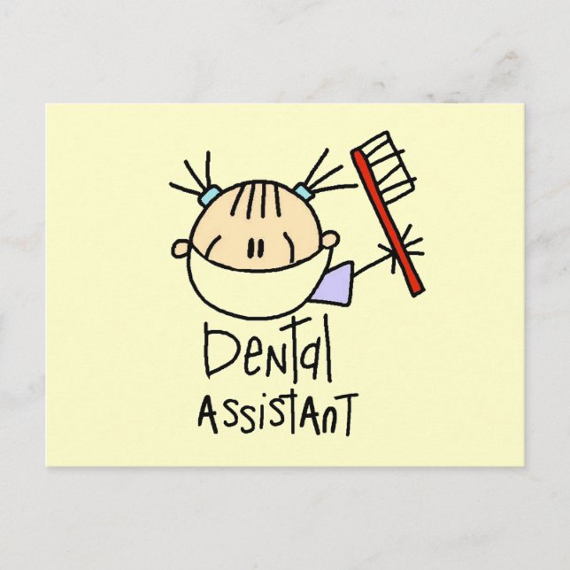 Postal Asistente Dental (Anverso)