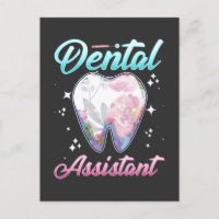 Asistente dental floral diente dentista profesión