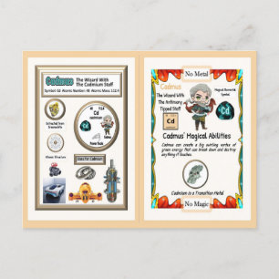 Postal Asistente para Cadmus - Elemento Cadmio