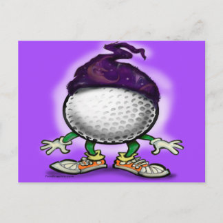 Postal Asistente para golf