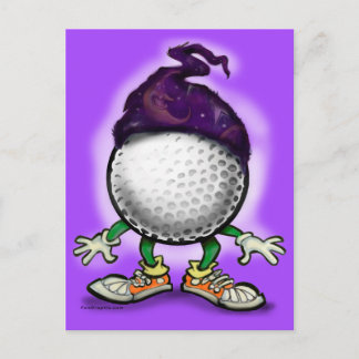 Postal Asistente para golf