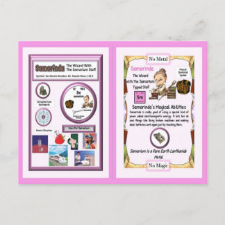 Postal Asistente para Samarinda - Elemento Samarium