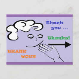 Postal ¡ASL Gracias!