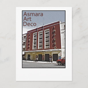 Postal Asmara Art Deco - Cinema Impero