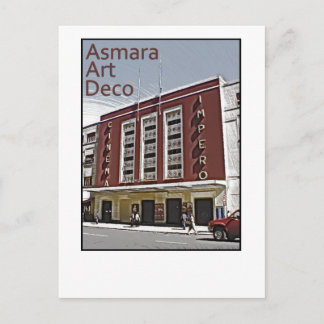 Postal Asmara Art Deco - Cinema Impero