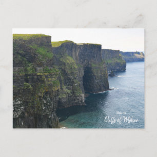 Postal Asombro en los Acantilados de Moher- Irlanda