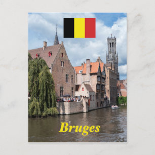 Postal ¡Asombroso! Brujas - Bélgica