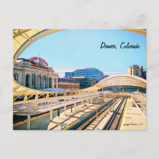 Postal Aspecto contemporáneo de la estación de Union Stat