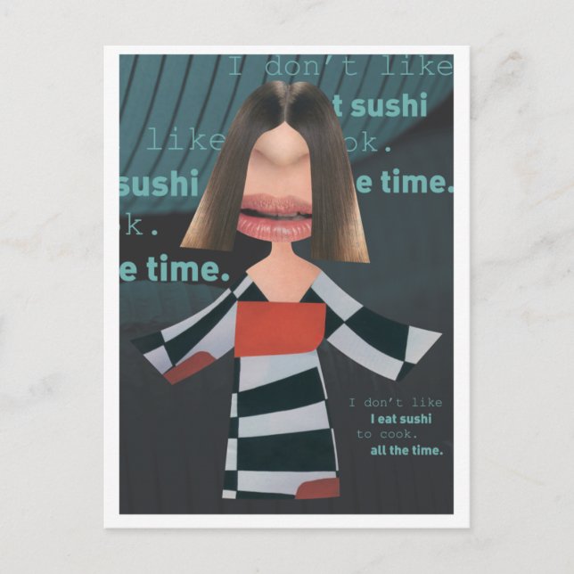 Postal Aspecto de geisha (Anverso)