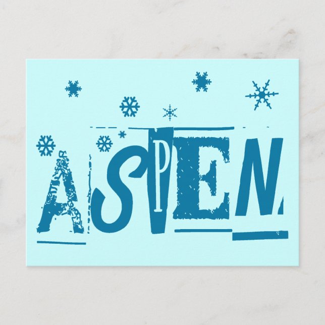 POSTAL ASPEN (Anverso)