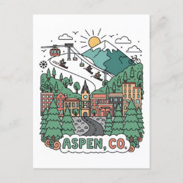 Postal Aspen Colorado Travel