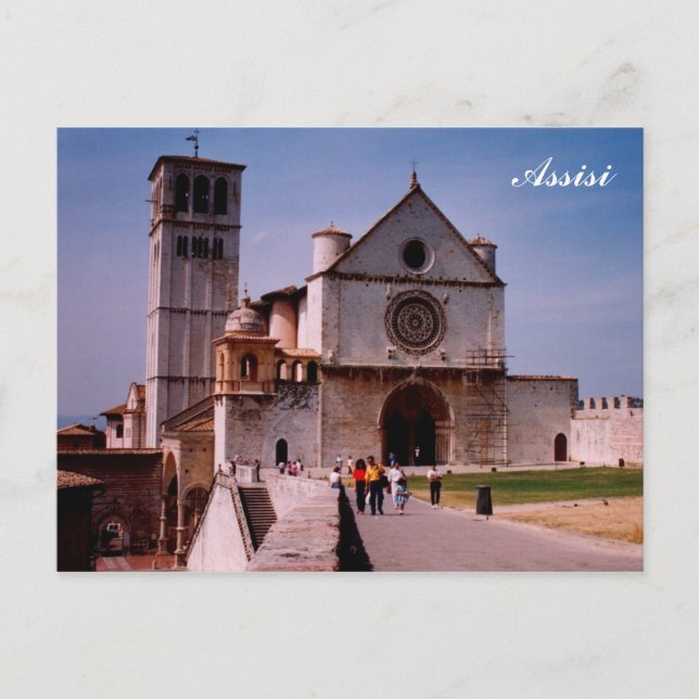 Postal Assisi (Anverso)