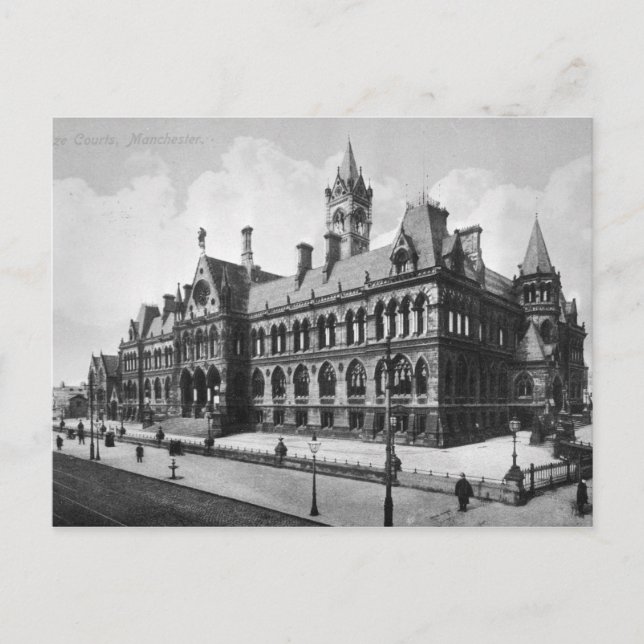 Postal Assize Courts, Manchester, c.1910 (Anverso)
