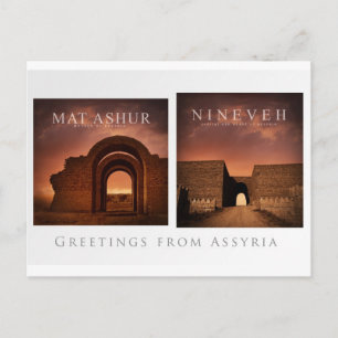 Postal Assyria Postcard