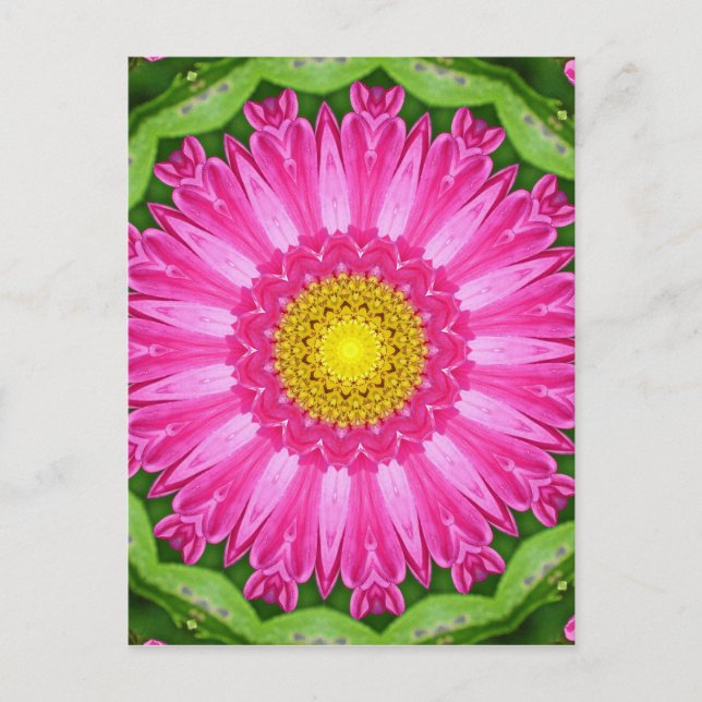 Postal Aster Kaleidoscope (Anverso)