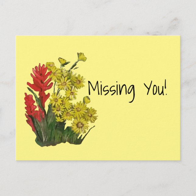 Postal Aster rojo de oro rosado con marihuana (Anverso)